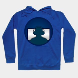 E-sports player paper cut design Hoodie